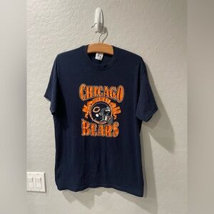 Vintage Logo 7 Chicago Bears Logo SS Shirt Size Medium‎